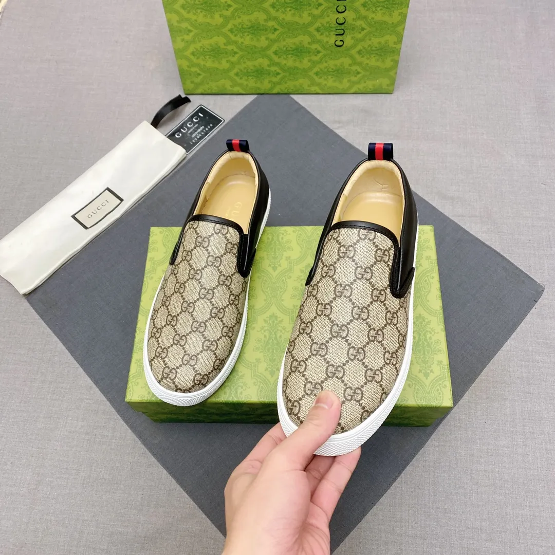 p360 The official website synchronizes the 1:1 replica🇮🇹🇮🇹"GUCCI"🔍🔍for sale at the men's 2025 counter simultaneously, 1:1 large G font, high-end 3D pattern, fashionable and casual, comfortable and breathable personality, the first choice for trendy men, imported sheepskin lining, comfortable, breathable and fashionable Trendy, a must-have for trendy men, soles: Original soles specially provided by the original factory, exclusive movable molded soles are super comfortable, original factory goods, 🔍🔍high quality, you can enter and leave the counter at will, 38-44, (45 can be customized, non-returnable or exchangeable) available from stock, you deserve it No. 005